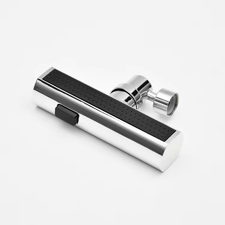 360 Degree Rotating Faucet Extender, Chrome Plated, 3 Function Water Tap Extension with Anti-Splash Design for Kitchen Sink